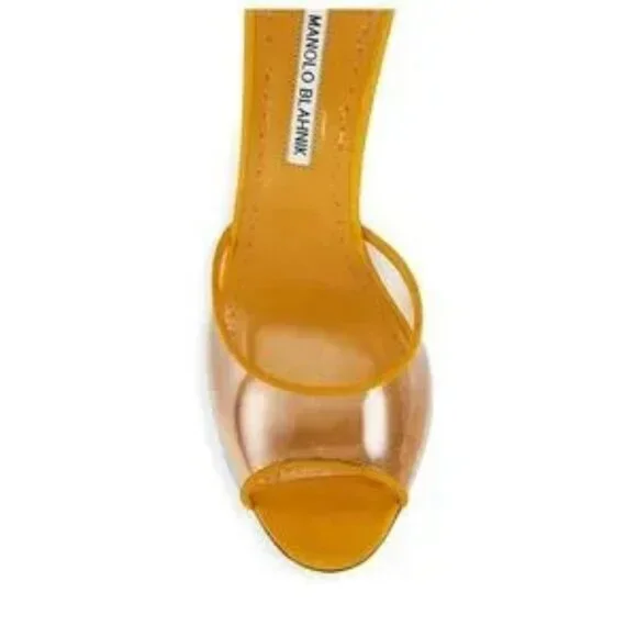 MANOLO BLAHNIK SUEDE MULES, SIZE 6 HAS ORIGINAL BOX & DUST BAG - Picture 2 of 7